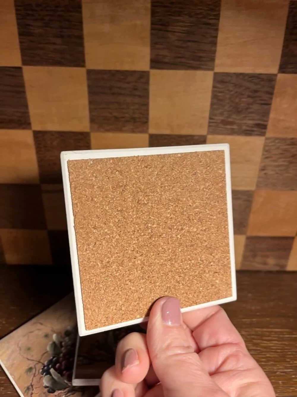 3 AbsorbaStone Grapevine Breeze Coasters A446